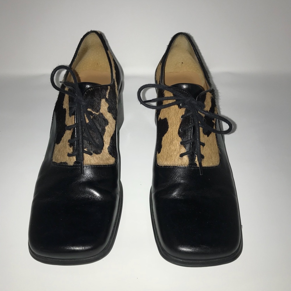 Franco Sarto Cow Hide Loafers Sz 9